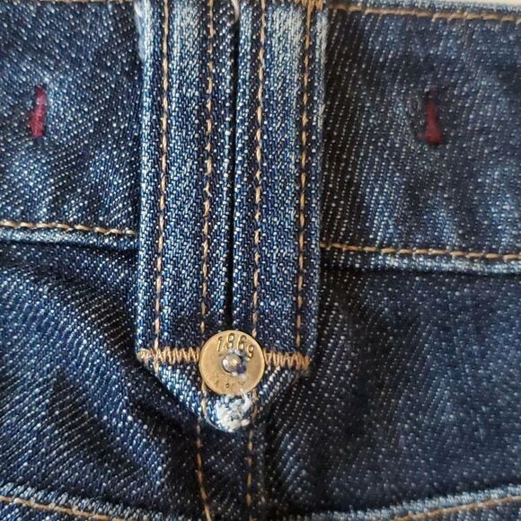 GAP LIMITED EDITION BOOT CUT 99% COTTON SIZE 10 LOW RISE HEMMED TO ABOUT 29.5" - Picture 5 of 16